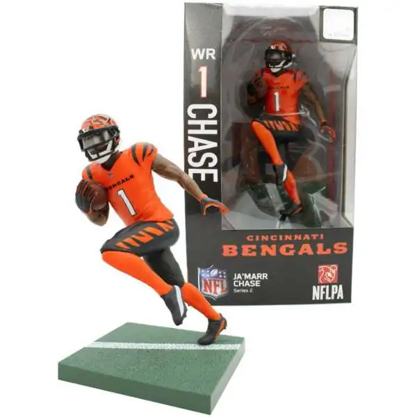 McFarlane Toys NFL Cincinatti Bengals SportsPicks Football Joe Burrow 7  Action Figure Black Uniform, Regular Version - ToyWiz