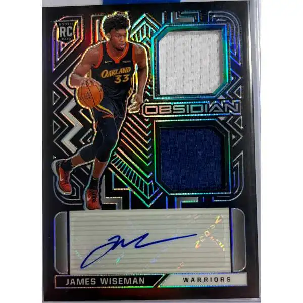 NBA 2020 Obsidian Basketball James Wiseman 2/99 Autographed Single Card RJI-JWI [RPA]