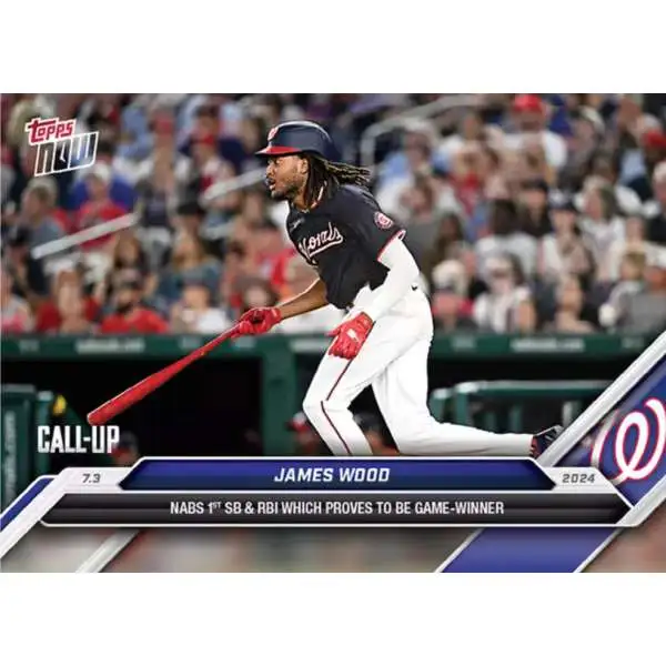 MLB 2024 NOW Baseball James Wood #373