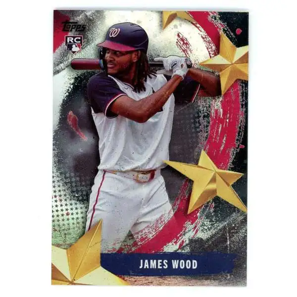MLB 2025 Topps Series 1 Baseball Stars of MLB James Wood SMLB-18 [Rookie]