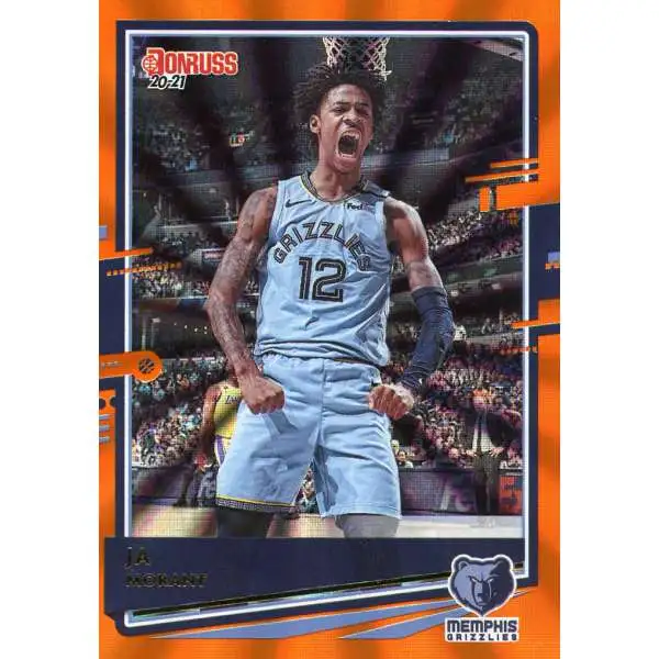 NBA 2020-21 Panini Donruss Orange Laser Ja Morant #107