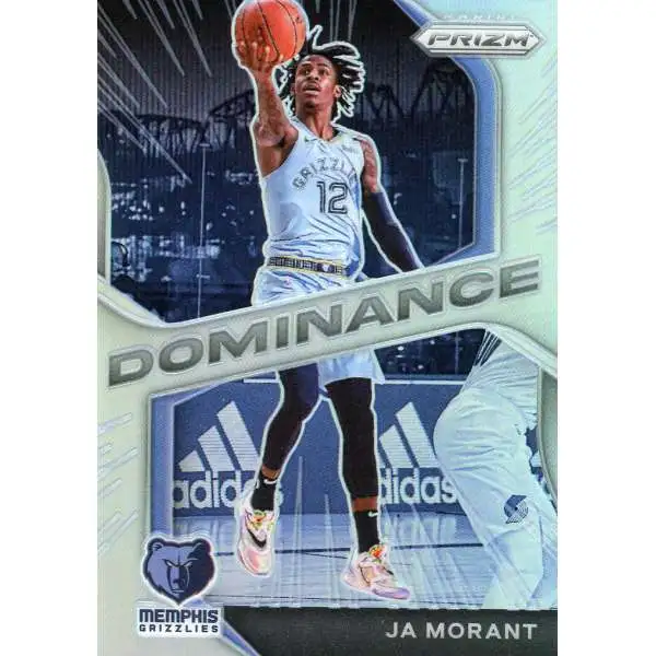 NBA 2020-21 Panini Prizm Silver Holo Ja Morant #4 [Dominance]