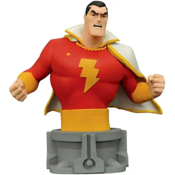 DC Justice League of America JLA Animated Series Shazam 6-Inch Bust
