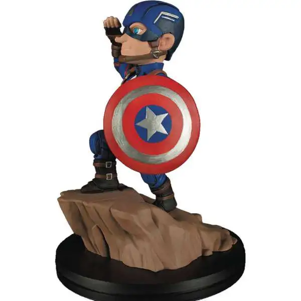 Marvel Q-Fig Captain America Diorama Figure [Civil War]