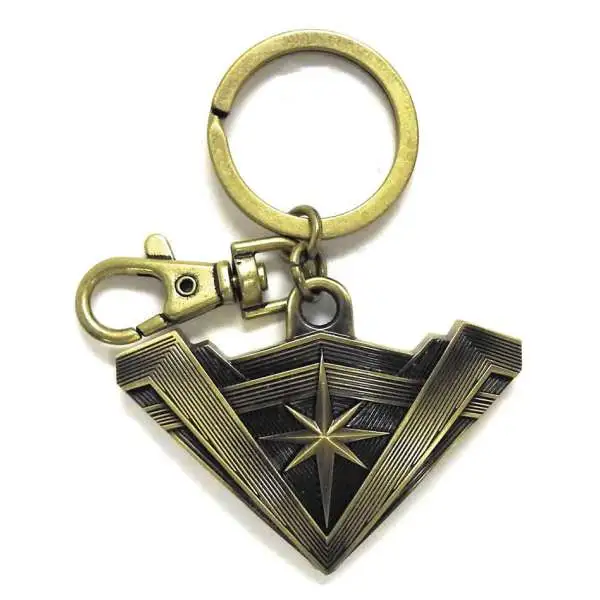 DC Batman V Superman Wonder Woman's Tiara Pewter Key Ring