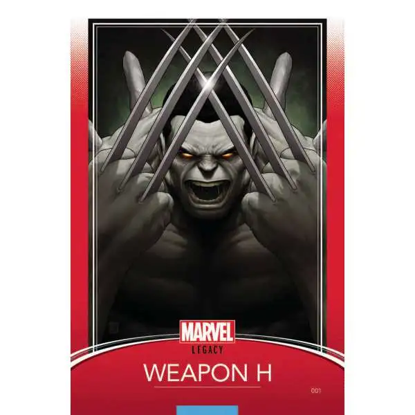 Marvel Comics Weapon H #1 Comic Book [Christopher Trading Card Variant]