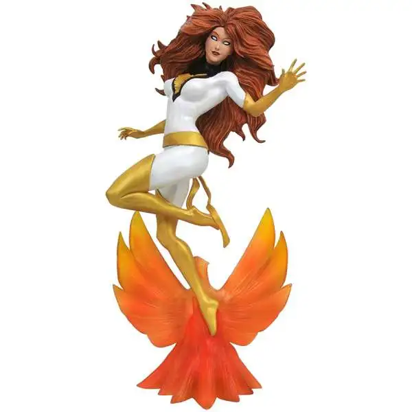 Marvel Gallery Jean Grey / Phoenix Exclusive 9-Inch PVC Figure Statue [White Costume]