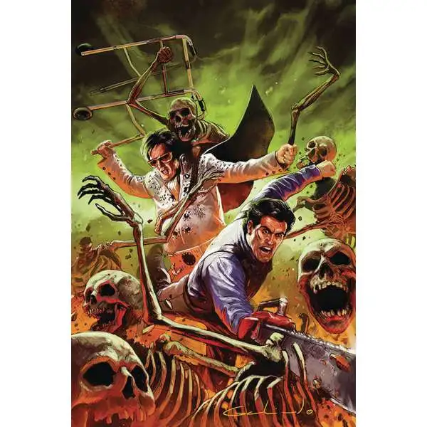 Dynamite Entertainment Army of Darkness Vs. Bubba Hotep #2 Comic Book [Galindo Virgin Cover]