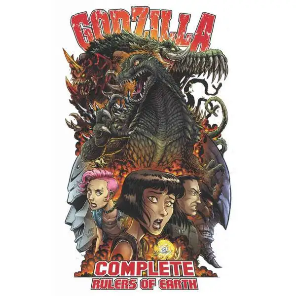 IDW Godzilla Complete Rulers of the Earth Trade Paperback Comic Book