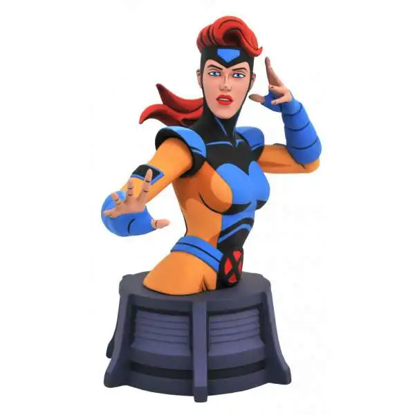 Marvel X-Men The Animated Series Jean Grey 6-Inch Bust