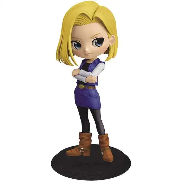 Dragon Ball Z Q Posket Android 18 5.5-Inch Collectible PVC Figure