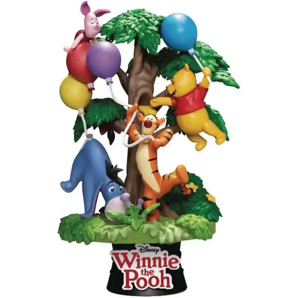 Disney D-Select Winnie the Pooh with Friends 6-Inch Diorama Statue DS-053