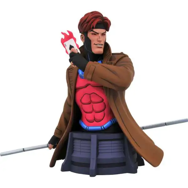 Marvel X-Men The Animated Series Gambit 6-Inch Bust