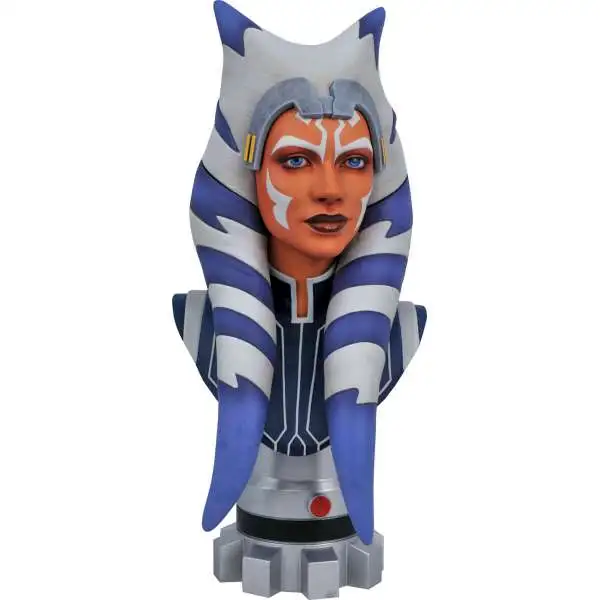 Star Wars Clone Wars Legends in 3D Ahsoka Tano Limited to 1000 Half-Scale Bust