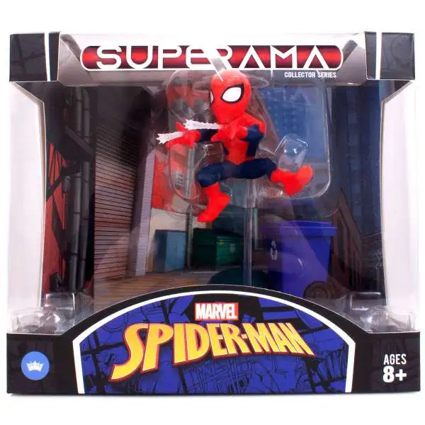 Marvel Superama Spider-Man 5-Inch Figural Diorama