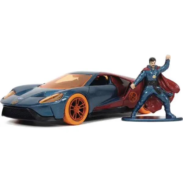 Marvel Doctor Strange with 2017 Ford Mustang GT 1.6-Inch Diecast Figure & Car