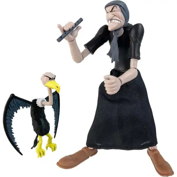 Popeye the Sailor Man Classic Sea Hag Action Figure [with Bernard the Vulture]