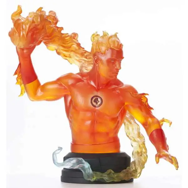 Marvel Human Torch Bust [Animated]