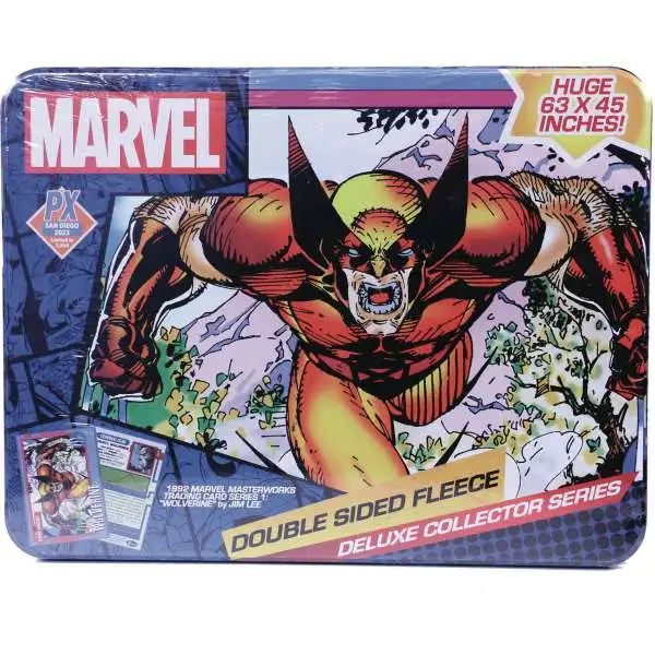 Marvel Wolverine 63-Inch x 45-Inch Deluxe Fleece Blanket [SDCC 2023]