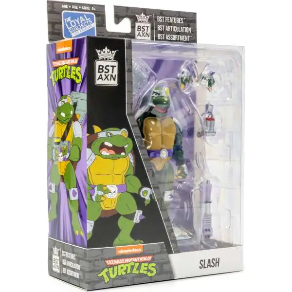 Teenage Mutant Ninja Turtles BST AXN Slash Action Figure