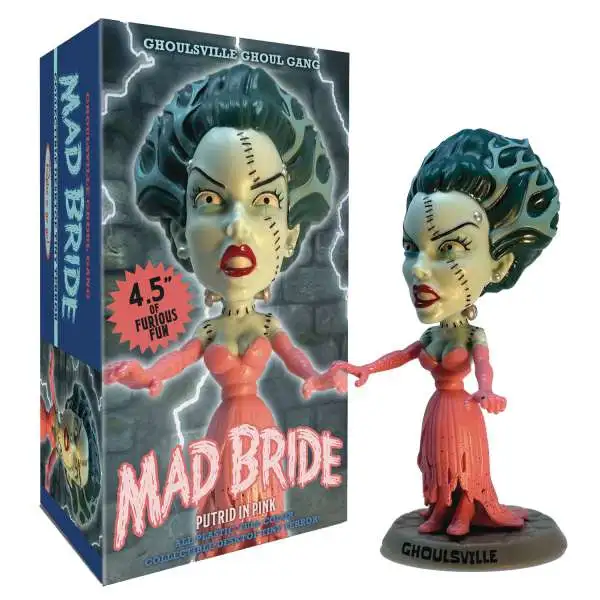 Tiny Terror Mad Bride 4.5-Inch Vinyl Figure [Putrid in Pink Colors]