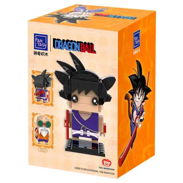 Dragon Ball Goku Exclusive 4.5-Inch Building Block Toy Set [152 Pieces]