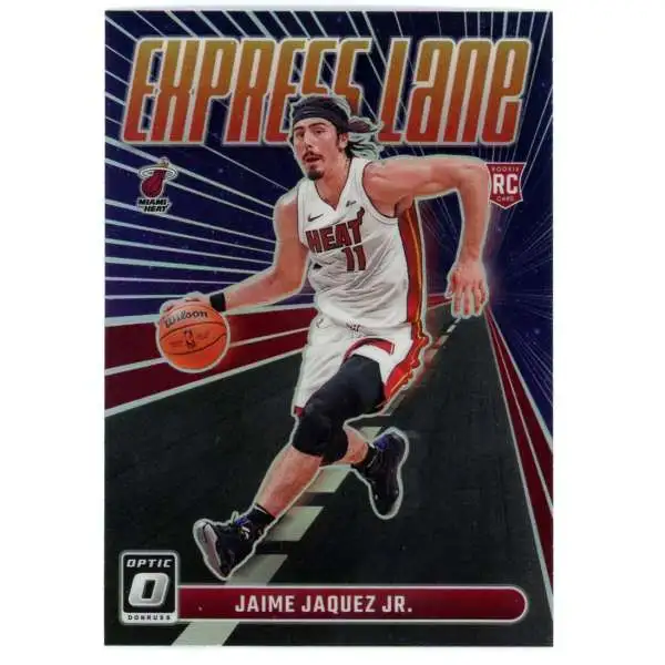 NBA 2023-24 Panini Donruss Optic Silver Express Lane Jaime Jaquez Jr. #20 [Rookie]