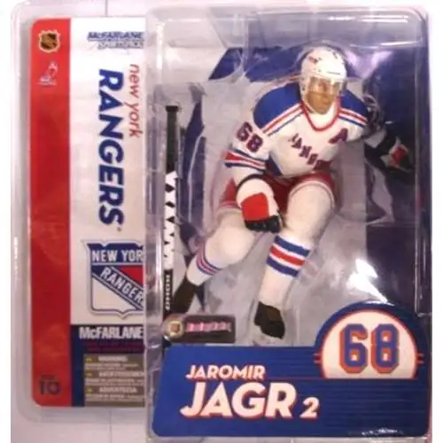 McFarlane Toys NHL New York Rangers Sports Hockey Series 10 Jaromir Jagr Action Figure [White Jersey Variant]