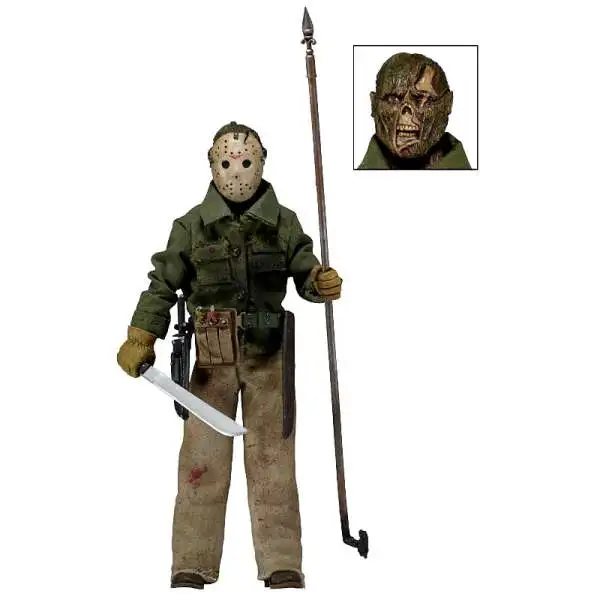 NECA Friday the 13th Part 6 Jason Lives Jason Voorhees Clothed Action Figure