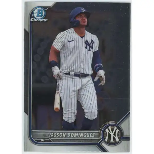 MLB New York Yankees 2022 Bowman Draft Chrome Jasson Dominguez BDC-75