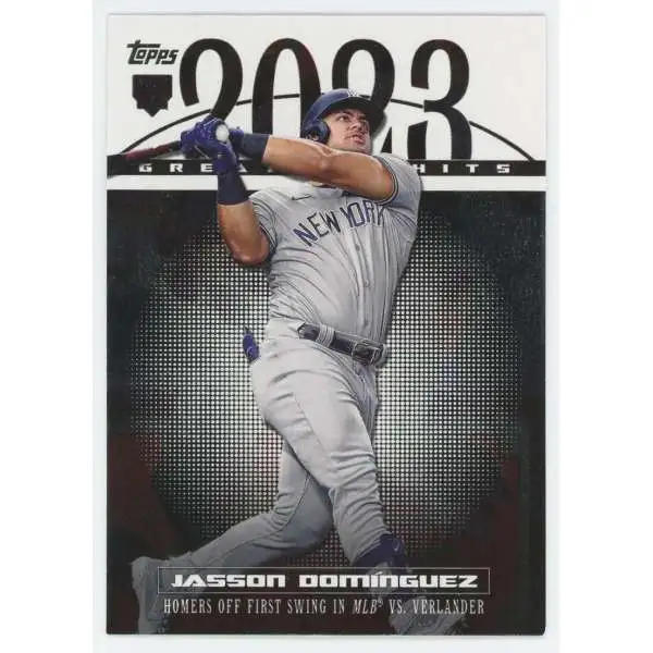 MLB 2024 Topps Series 1 2023 Greatest Hits Jasson Dominguez #23GH-26 [Rookie]