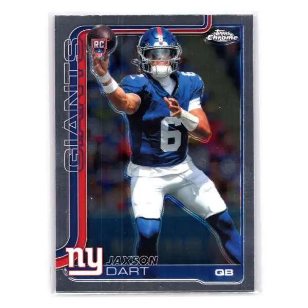 NFL 2025 Topps Chrome Jaxson Dart #306 [Rookie]