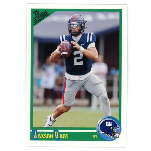 NFL 2025 Panini Score Football Anniversary Jaxson Dart #9 [Rookie]