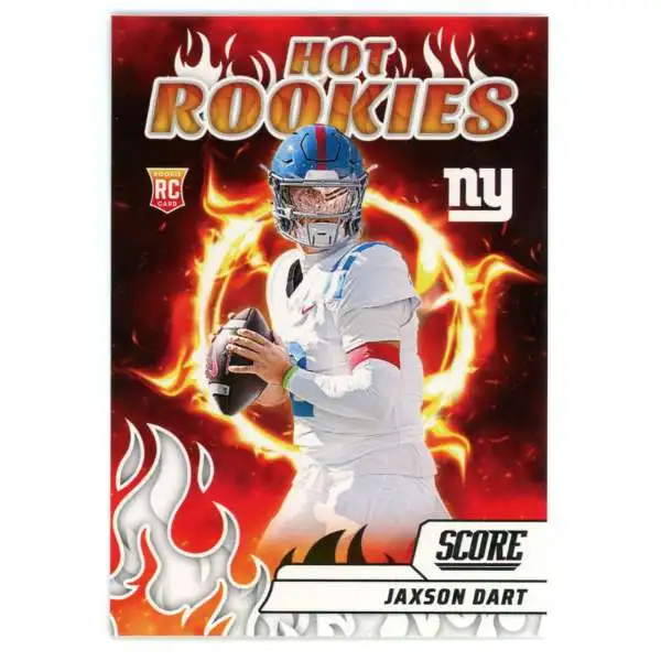 NFL 2025 Panini Score Football Hot Rookies Jaxson Dart #6