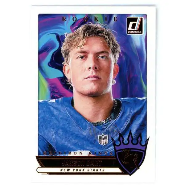 NFL 2025 Panini Donruss Football Rookie Gridiron Kings Jaxson Dart RGK-JDT