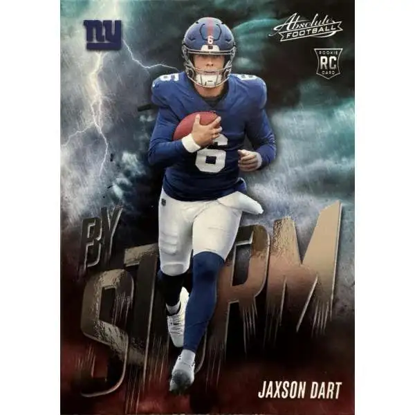 NFL 2025 Panini Absolute Football By Storm Jaxson Dart #7 [Rookie]