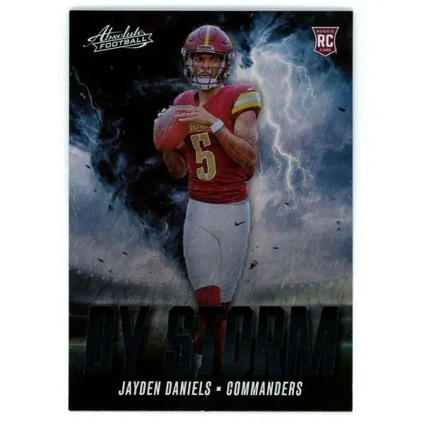 NFL 2024 Panini Absolute Football By Storm Jayden Daniels BS-JDS [Rookie]
