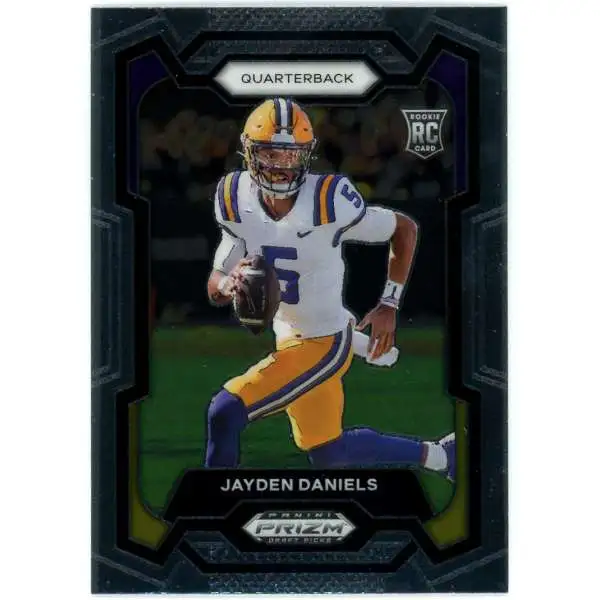 NFL 2024 Panini Prizm Draft Picks Jayden Daniels #108 [Rookie]