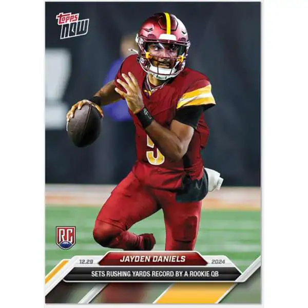 NFL Washington Commanders 2024 NOW Football Jayden Daniels #19 [Rookie]
