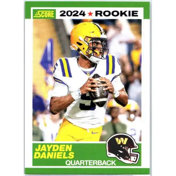NFL Washington Commanders 2024 Score Football 35th Anniversary Jayden Daniels #2 [Rookie]