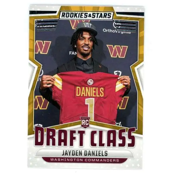 NFL 2024 Panini Rookies & Stars Football Draft Class Jayden Daniels DC-JDS [Rookie]