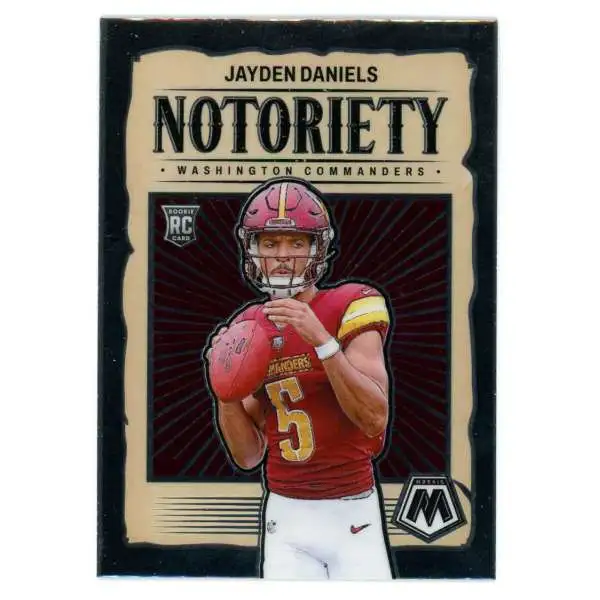 NFL 2024 Panini Mosaic Football Notoriety Jayden Daniels #19 [Rookie]