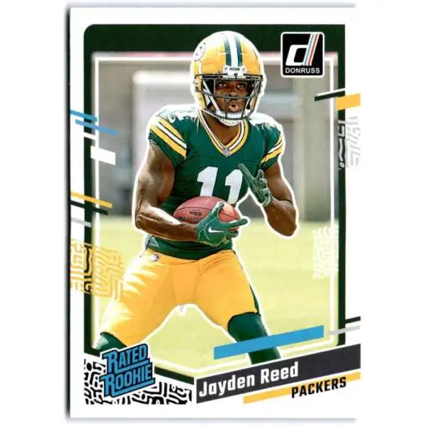 NFL 2023 Panini Donruss Football Jayden Reed #334 [Rated Rookie]