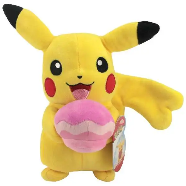 Pokemon Valentines Pikachu 8-Inch Plush [Poke Puff]