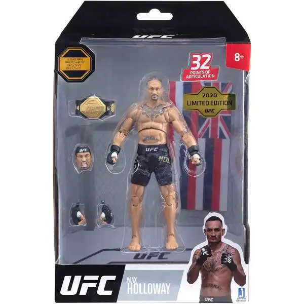 UFC Ultimate Series Max Holloway Action Figure [2020 Limited Edition]