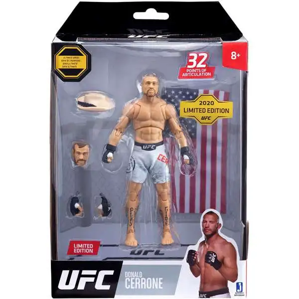 UFC Ultimate Series Donald Cerrone Action Figure [Chase Silver Shorts]
