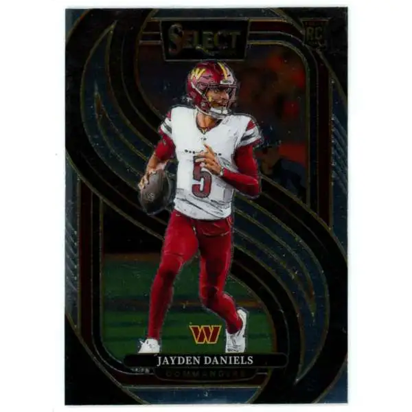 NFL 2024 Panini Select Football Base Premier Level Jayden Daniels #112 [Rookie]