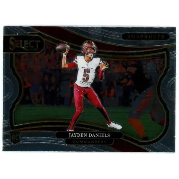 NFL 2024 Panini Select Football Snapshots Jayden Daniels #15 [Rookie]