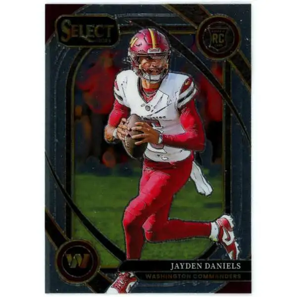 NFL 2024 Panini Select Football Base Club Level Jayden Daniels #217 [Rookie]