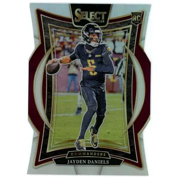 NFL 2024 Panini Select Football Silver Concourse Jayden Daniels #26 [Rookie]